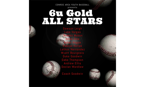 6u Gold All Stars