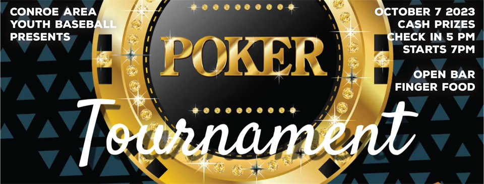 Fall Poker Tournament Oct 7