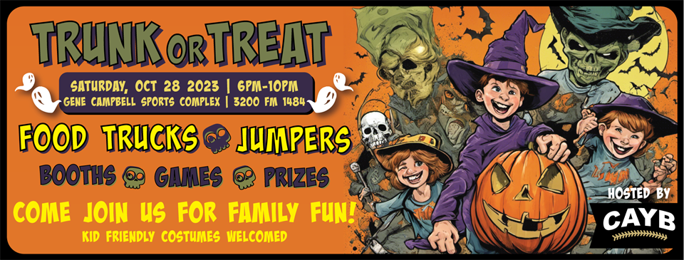 Trunk or Treat Oct 28
