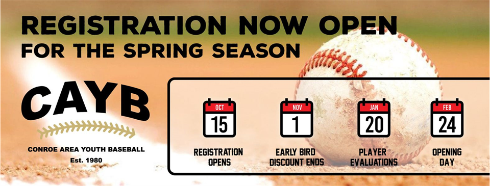 Spring Registration Open Now